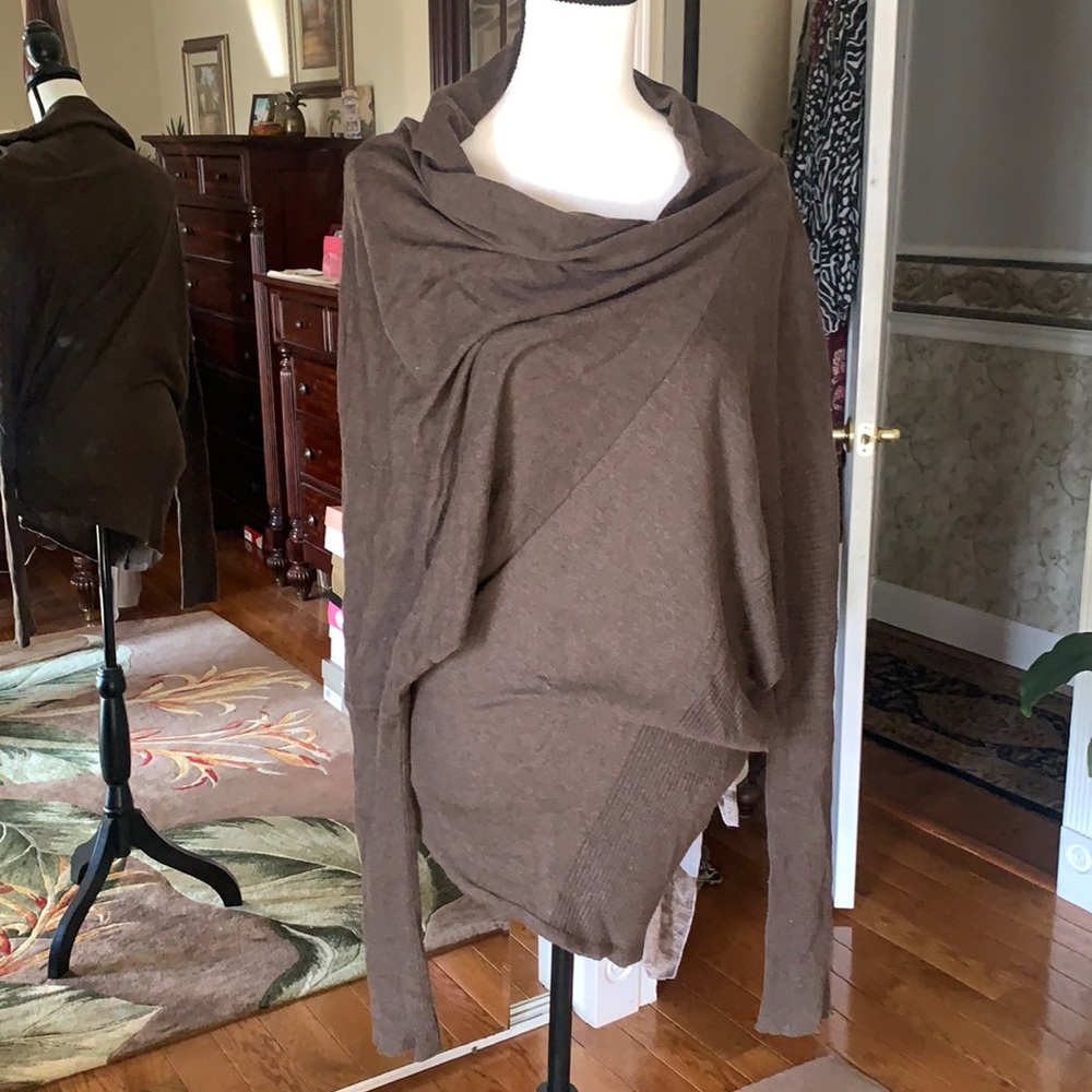 Asymmetrical Tunic Sweater by Max Studio